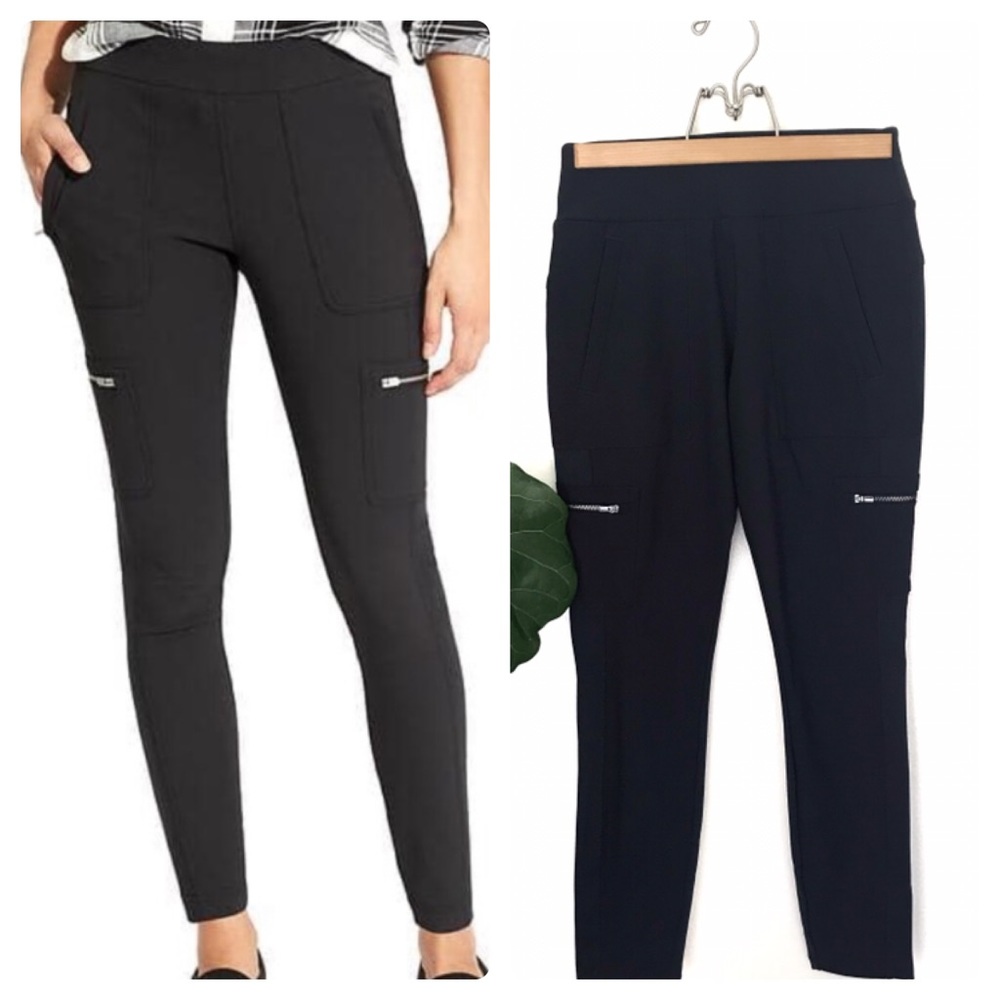 Athleta Wander Cargo Pants In Navy! NWOT!